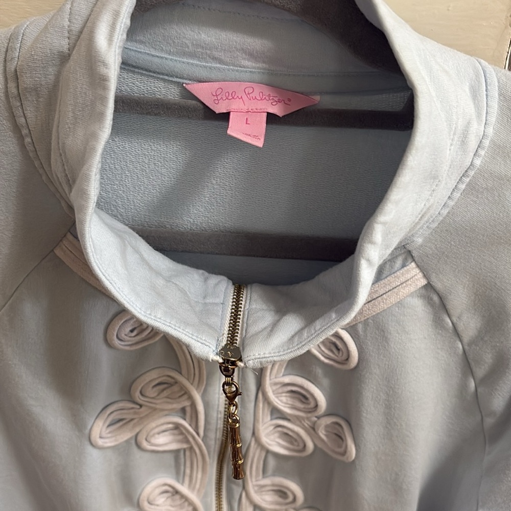 Lilly Pulitzer women’s half zip large - Picture 2 of 4